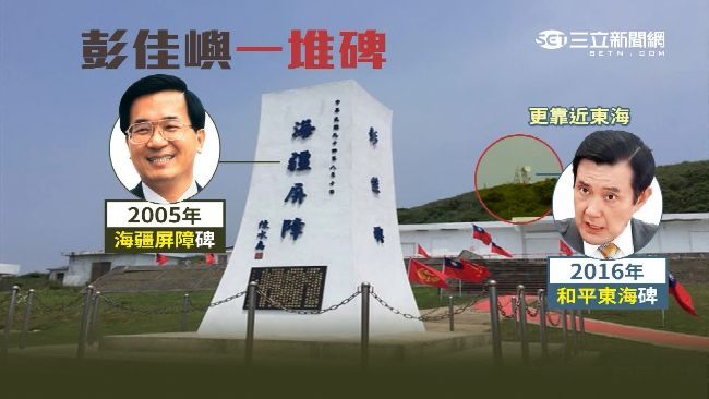 馬再立碑　「一島兩碑」遭諷刷存在感
