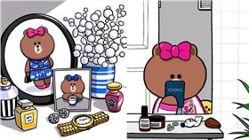 熊大,熊美,CHOCO,LINE（圖／翻攝自CHOCO Instagram）