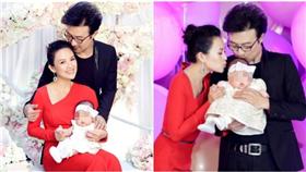 章子怡,汪峰,醒醒／合成圖，翻攝自愛奇藝娛樂微博、新浪娛樂微博