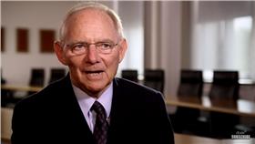 德國財政部長蕭伯樂（Wolfgang Schaeuble）
翻攝自YouTube
https://www.youtube.com/watch?v=o0xReG5q7RU