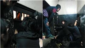 15台人拒遣送中國 肯亞警局拘留對峙（圖／立委江啟臣提供）