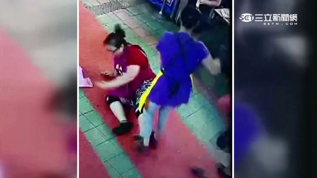 漁市搶客竟架拐子　婦跌倒致右手骨折