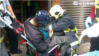 疑談離婚破局　土城男手捧嬰兒嗆跳樓