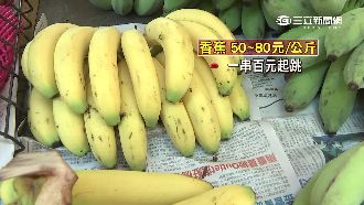 貴！一串香蕉破百元　民眾大嘆買不起
