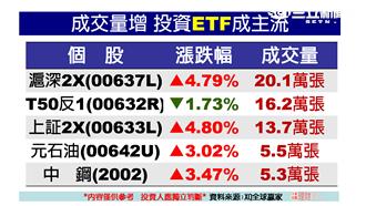 ETF投資新趨勢　「加倍奉還」操盤術