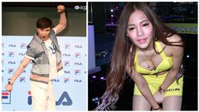 男神謝佳見、正妹林薇多（記者邱榮吉／攝影）