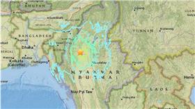 美國地質調查所網站 