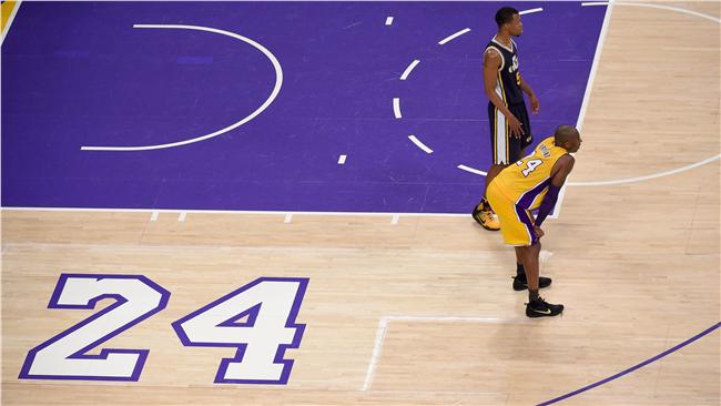 生涯最終戰　Kobe上半場得22分