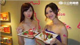 法國冰淇淋品牌Louise，首度引進法式創作甜點波菲堤。（圖／記者簡佑庭攝影）