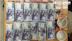 張姓毒蟲攜鉅款販毒遭逮。（翻攝畫面）