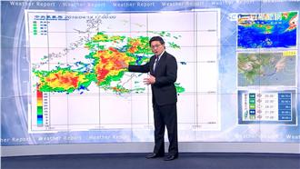 鋒面北移大雨再下2天　周六轉乾放晴