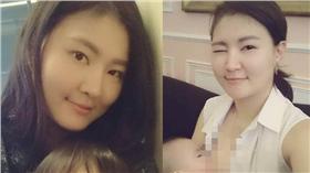 新秘餵新娘寶寶喝母乳／Freya Huang臉書