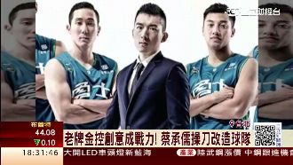 富邦金控注年輕力　蔡承儒操刀造球隊