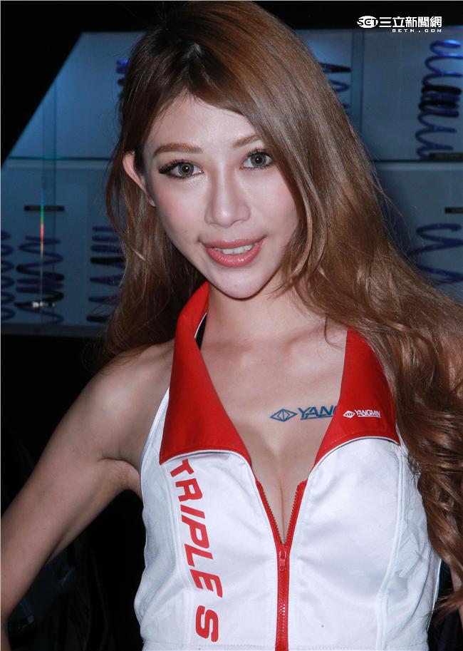 正妹Angela。（記者邱榮吉/攝影）