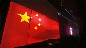 中國大陸、五星旗、兩岸（圖／路透社／達志影像）