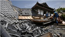 熊本強震,大地震,熊本城▲圖／美聯社／達志影像