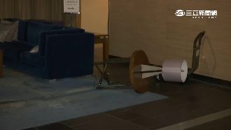 三立直擊強震瞬間　磁磚剝落旅客驚逃