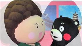 花媽,陳菊,熊本熊－陳菊臉書（首圖）