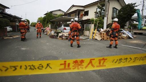 餘震不斷　熊本再發生規模5.3地震