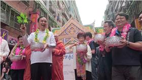 洪秀柱朱立倫出席新北潑水節_國民黨提供