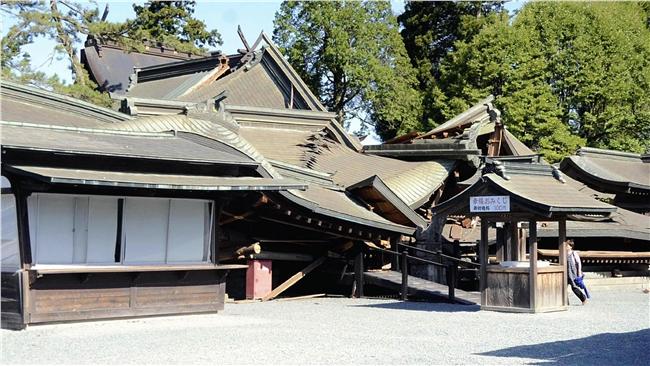 圖輯／斷垣殘壁　熊本縣強震怵目驚心