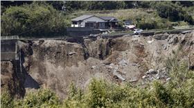 熊本強震、南阿蘇村／路透社／達志影像