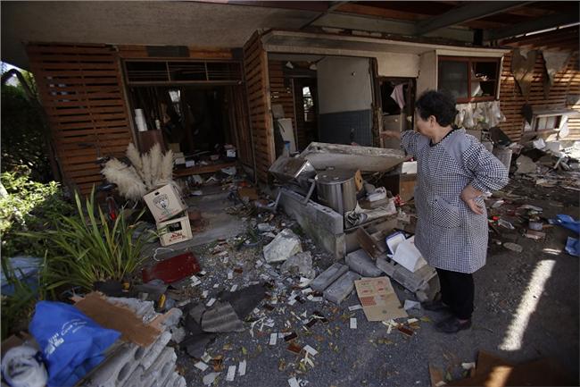 日本強震（圖／美聯社）