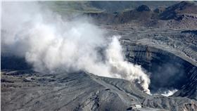 阿蘇火山／中央社