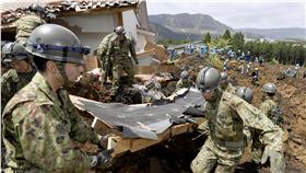 ▲熊本地震,救難,搜救,災區。（圖／路透社／達志影像）