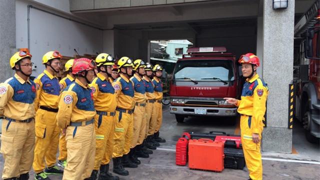 支援日、厄震災搜救　中市搜救隊待命
