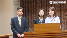 中研院院長翁啟惠（左）。記者盧素梅攝