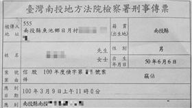 傳票、法院、通緝（圖／攝影者coolloud, Flickr CC License）https://www.flickr.com/photos/coolloud/5505622527/in/photolist-8UPQSf-cqLMsS-9ovKLk