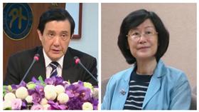 馬英九,羅瑩雪 合成圖／記者盧素梅攝