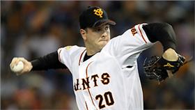 ▲巨人洋投馬西森（圖／翻攝自讀賣巨人官網）