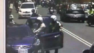 警方盤查遭衝撞　開槍逮保險箱大盜
