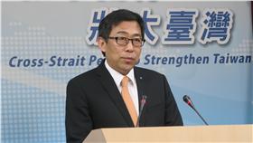 陸委會發言人楊家駿。記者盧素梅攝，