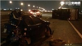 國道圓山段車禍