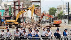 苗栗大埔案、張藥房（圖／捍衛苗栗青年聯盟臉書）