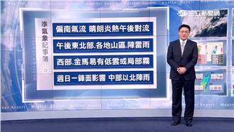 鋒面提早報到！明晚開始北部有雨