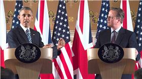 歐巴馬訪英支持留歐，與首相卡麥隆同一陣線
翻攝自每日郵報
http://www.dailymail.co.uk/news/article-3554403/Now-s-party-time-controversial-intervention-Brexit-debate-Barack-Obama-Lady-Michelle-greeted-William-Kate-Harry-informal-Kensington-Palace-dinner.html