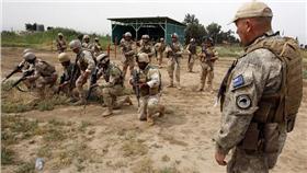 伊拉克首都巴格達軍事站／路透社