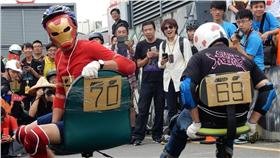 辦公椅拉力賽 台南市政府提供