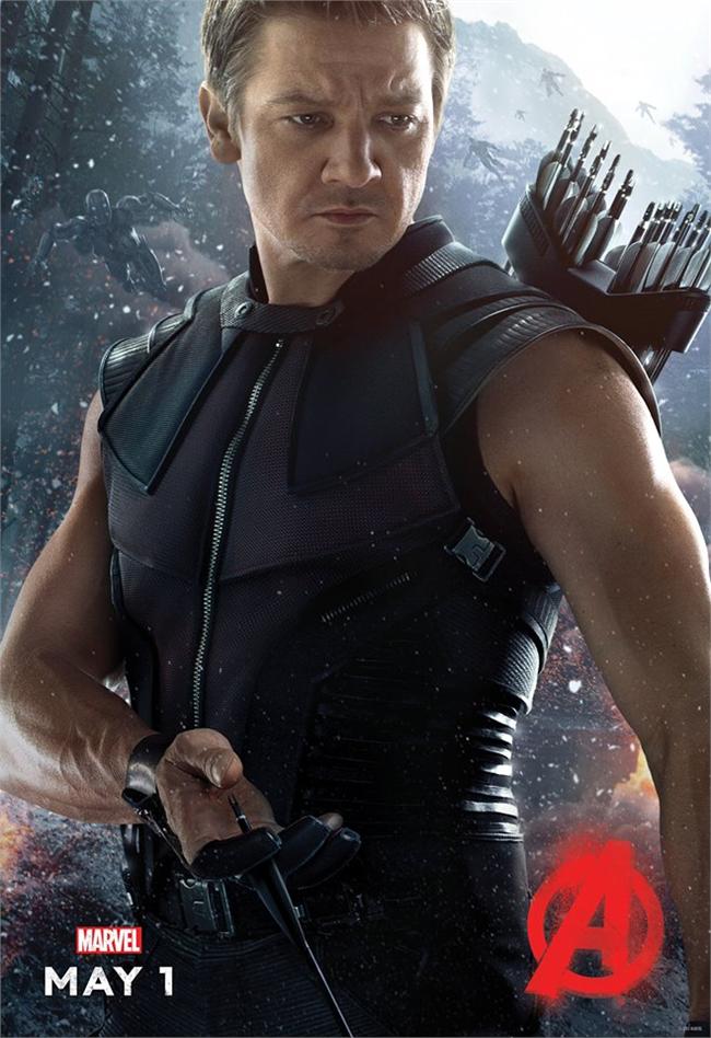 「鷹眼」男星傑瑞米雷納是漫威初代「復仇者聯盟」成員。(圖/翻攝自Avengers臉書)