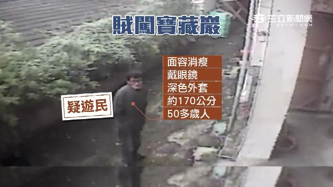觀光勝地寶藏巖　賊扮遊客潛入偷竊