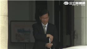 翁啟惠入總統府報告