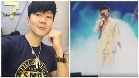 舞台噴乾冰(翻攝自林俊傑臉書)