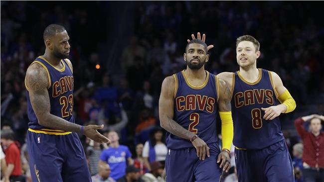 LeBron James,Kyrie Irving（圖／美聯社／達志影像）