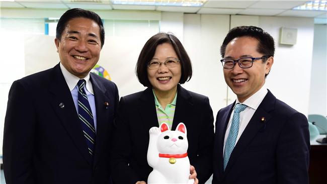 日本民進黨拜會　蔡英文分享執政關鍵