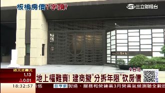 建商「分拆年限」　房價有望變1字頭