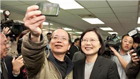 張景森、蔡英文（圖／張景森臉書）